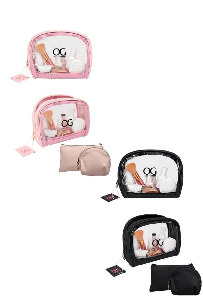 SET DE 3 COSMETIQUERAS PREMIUM OG